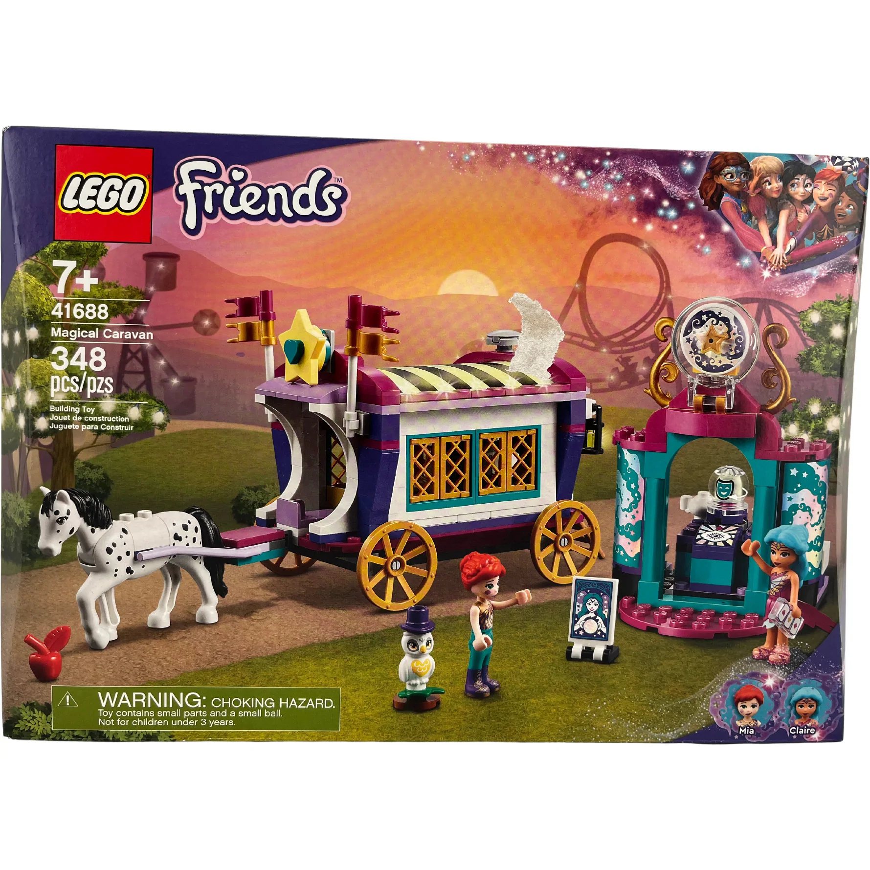 Lego Friends Magical Caravan Building Set: 41688 / 348 pieces / 7+