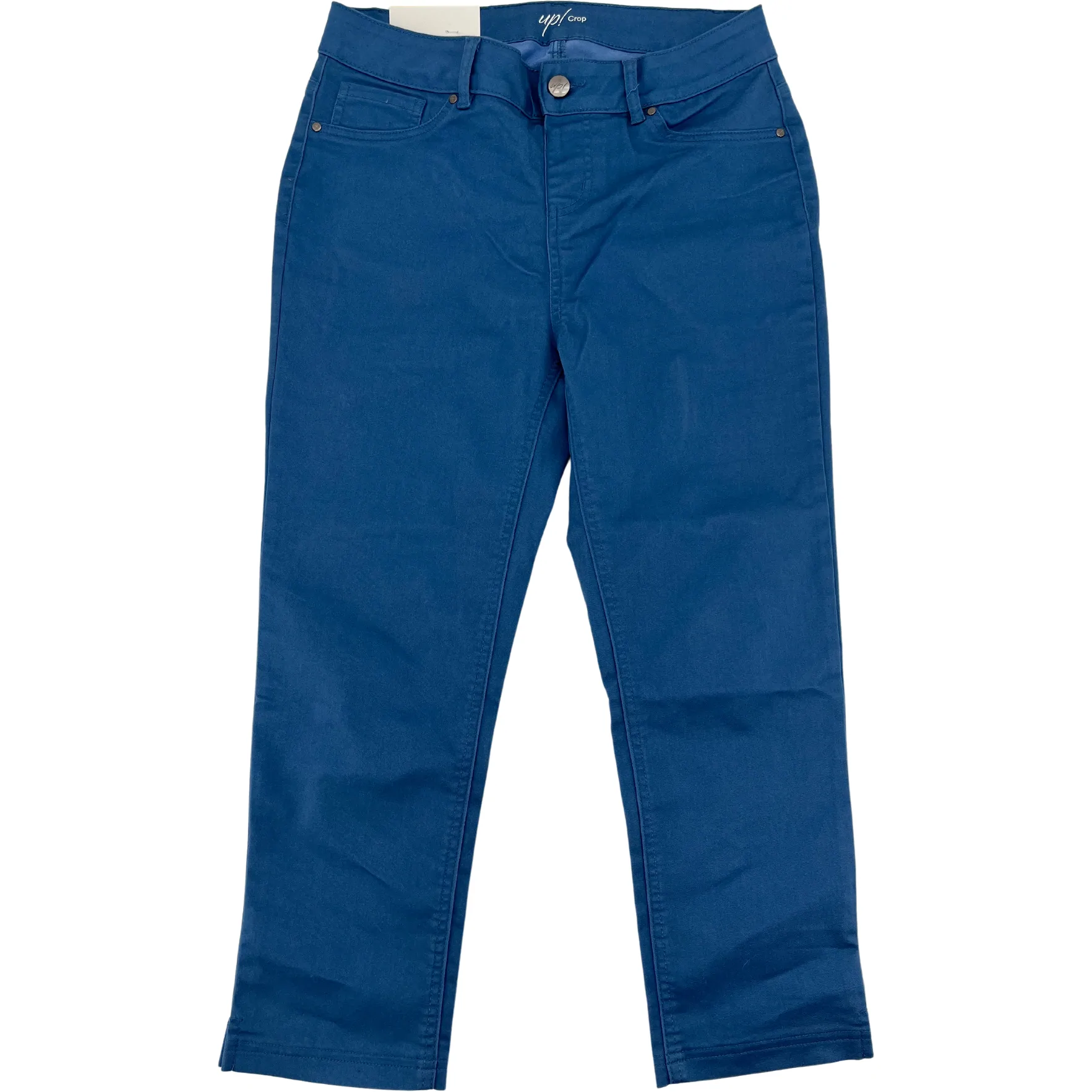 Up! Women's Capri Pants: Denim Style / Cropped Pants / Blue / Size 6
