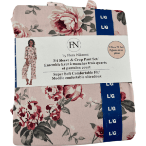 Flora Nikrooz Women's Pajama Set / Floral Design / 2 Piece Set / Various Sizes