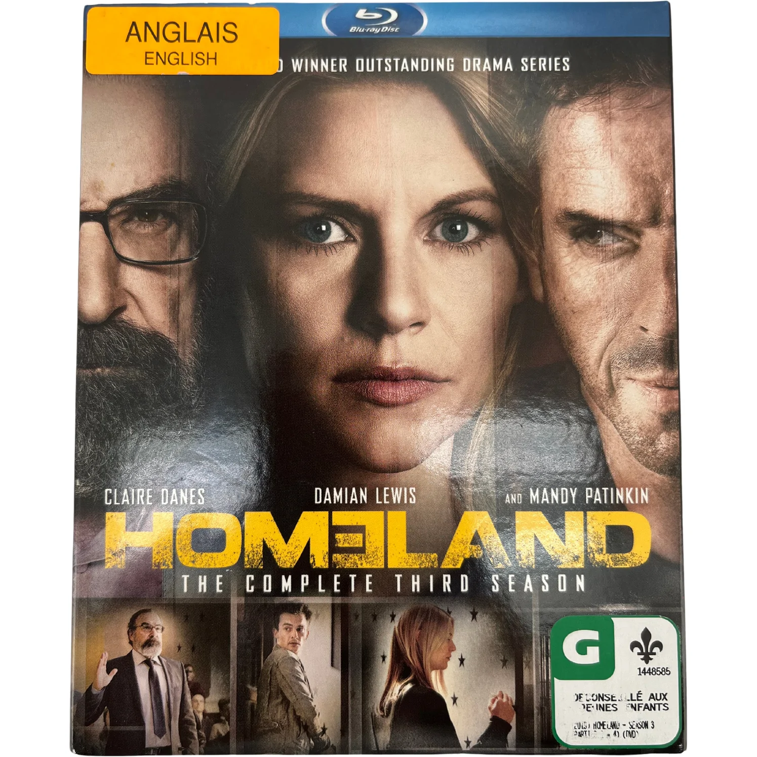 Homeland TV Series / Complete 3rd Season / BlueRay – CanadaWide