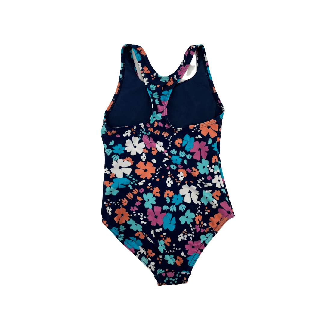 Speedo Girl’s One Piece Bathing Suit / Blue Floral / Various Sizes ...