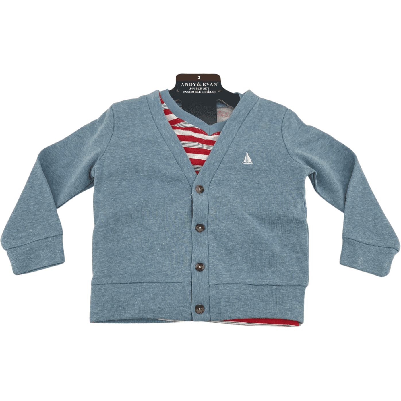 Boys Light Green Short Set by Andy & Evan