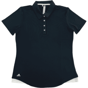 Adidas Women's Golf Shirt / Black & White / Size Small **No Tags**