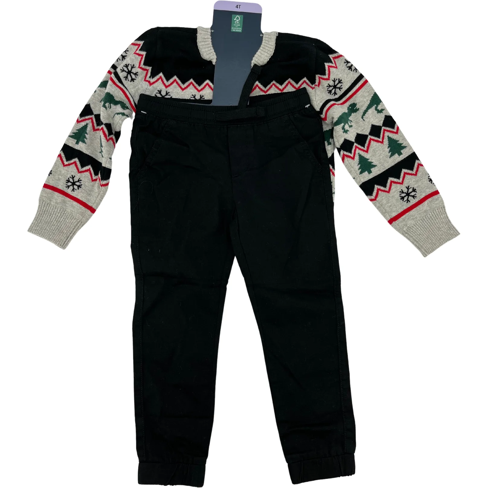 Andy & Evan Christmas Sweater Set / 2 Piece Set / 4T – CanadaWide  Liquidations
