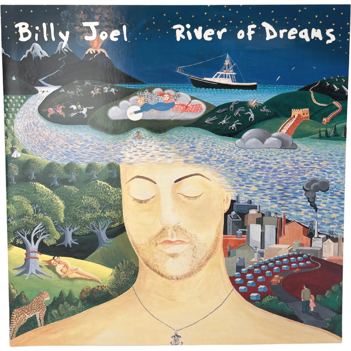 River of Dreams by Billy Joel Vinyl Record / 10 Songs **DEALS**