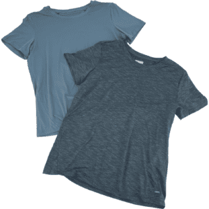 Mondetta Women's T-Shirt Pack / 2 Pack / Blue / Size Medium