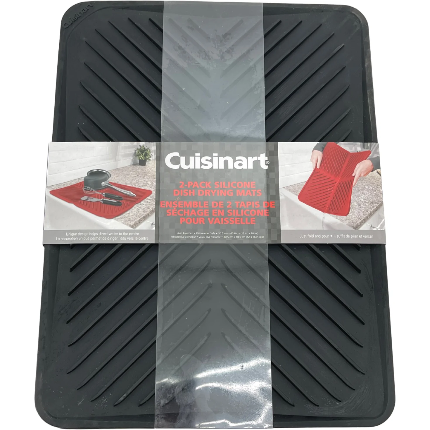 Cuisinart 2 Pack of Silicone Dish Drying Mats – CanadaWide