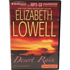 Desert Rain Audio Book / Author Elizabeth Lowell / MP3-CD