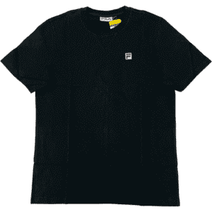 Fila Men's T-Shirt / Men's Shirt / Black / Short Sleeves / Various Sizes