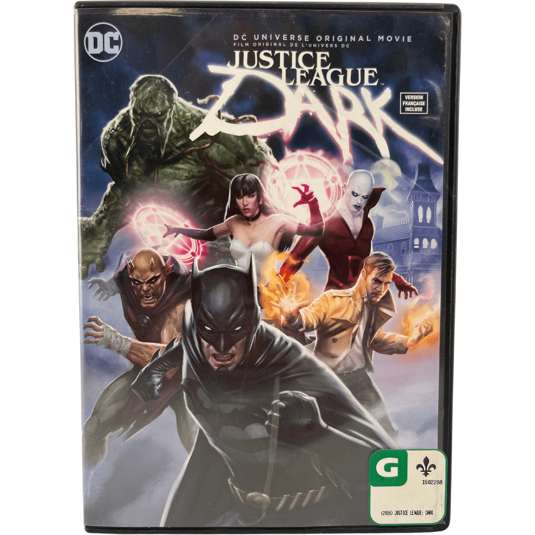 Movie "Justice League Dark" / French Version / DVD
