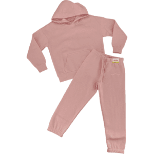 Lazy Pants Children's TrackSuit Set: Sweatpants & Sweatshirt / Pink / Various Sizes