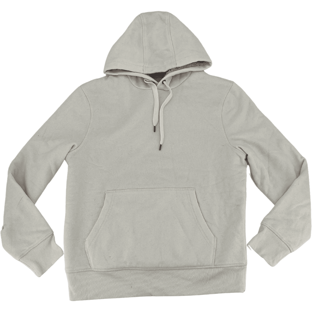 Amazon Essentials Men's Lined Hoodie / Off White / Size Small
