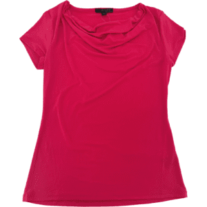 Studio Women's Short Sleeve Shirt / Hot Pink / Size Small