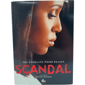 Scandal TV Series / Complete Third Season / Created by Shonda Rhimes / DVD