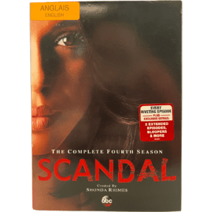 Scandal TV Series / Complete 4th Season / Created by Shonda Rhimes / DVD