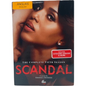 Scandal TV Series / Complete 5th Season / Created by Shonda Rhimes / DVD