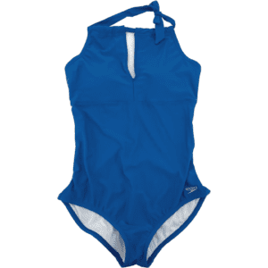 Speedo Women's Bathing Suit / One Piece Swim Suit / Blue / Size 12