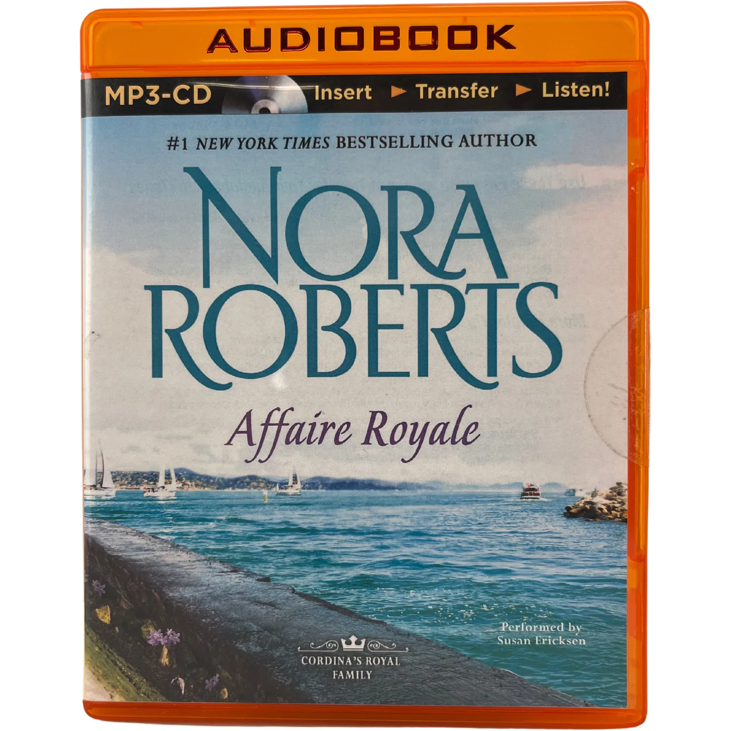 Audiobook "Affaire Royale" / Author Nora Roberts / MP3-CD