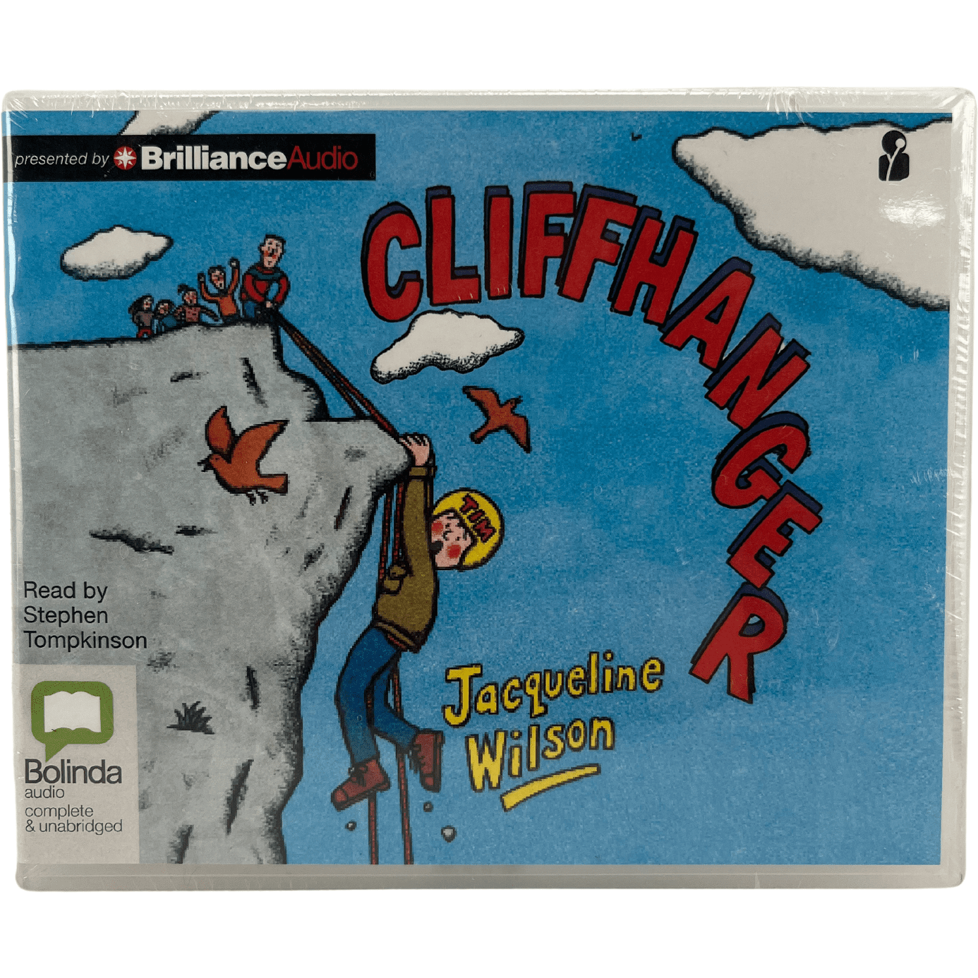 Audiobook "Cliffhanger" / Author Jacqueline Wilson / CD