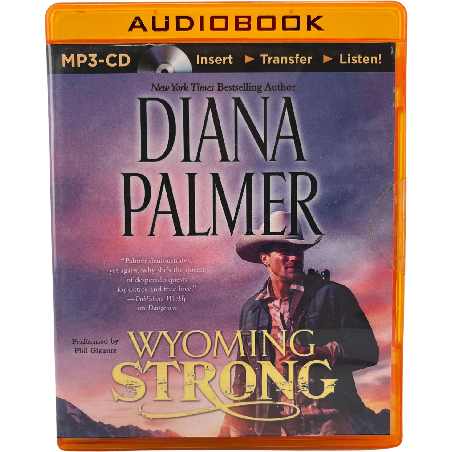 Audiobook "Wyoming Strong" / Author Diana Palmer / MP3-CD