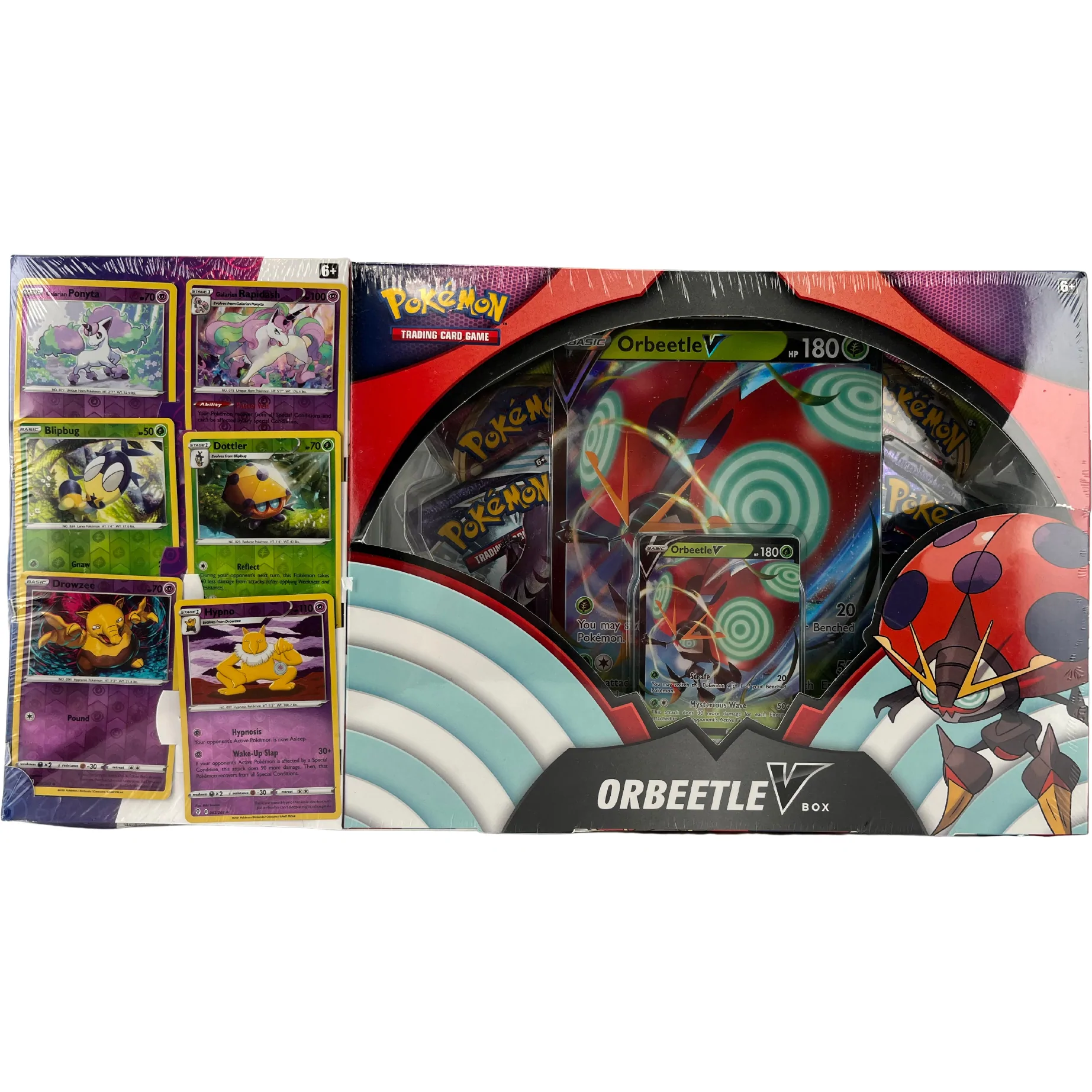 Pokemon Orbeetle V Box Trading Cards: Gift Set / 6+