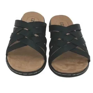 IZOD Women's Sandals / Slaight / Black / Various Sizes **NO TAGS**