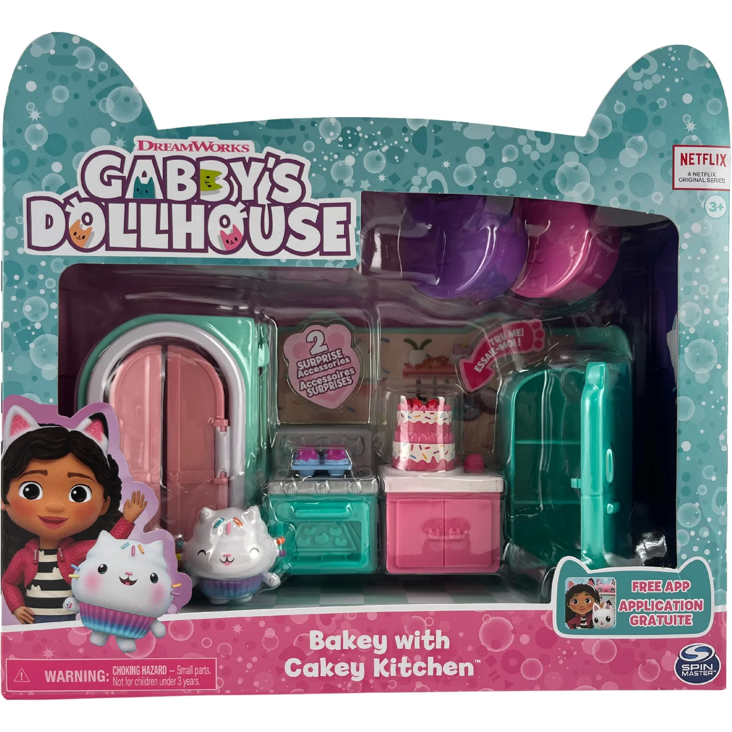 Gabby's Doll House Bakey with Cakey Kitchen / Cakey's Kitchen / Children's Toy
