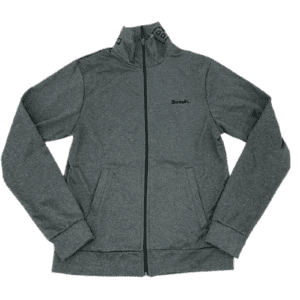 Bench Men's Zip-Up Shirt / Zip Up Sweater / Grey / Medium