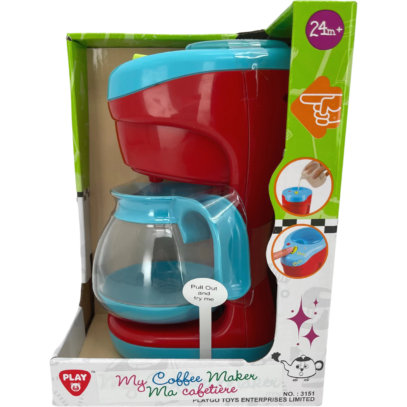 PlayGo My Coffee Maker Toy / Toddler Toy / Pretend Play