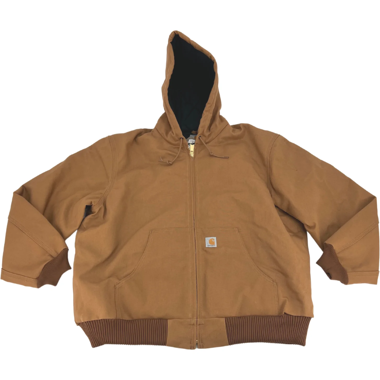 Carhartt Men's Hooded Work Jacket / Brown / Size XLarge