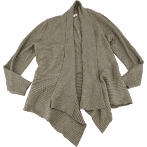 Cristina B. Women's Sweater / Open Sweater / Oatmeal / Size XLarge