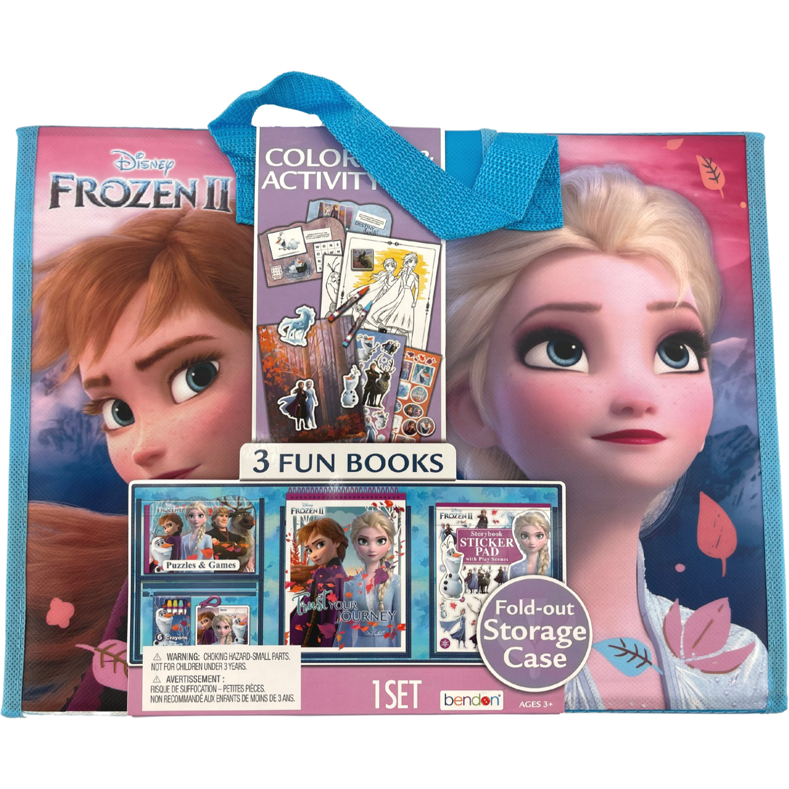 Bendon Frozen II Colouring & Adventure Set / Stickers and Colouring