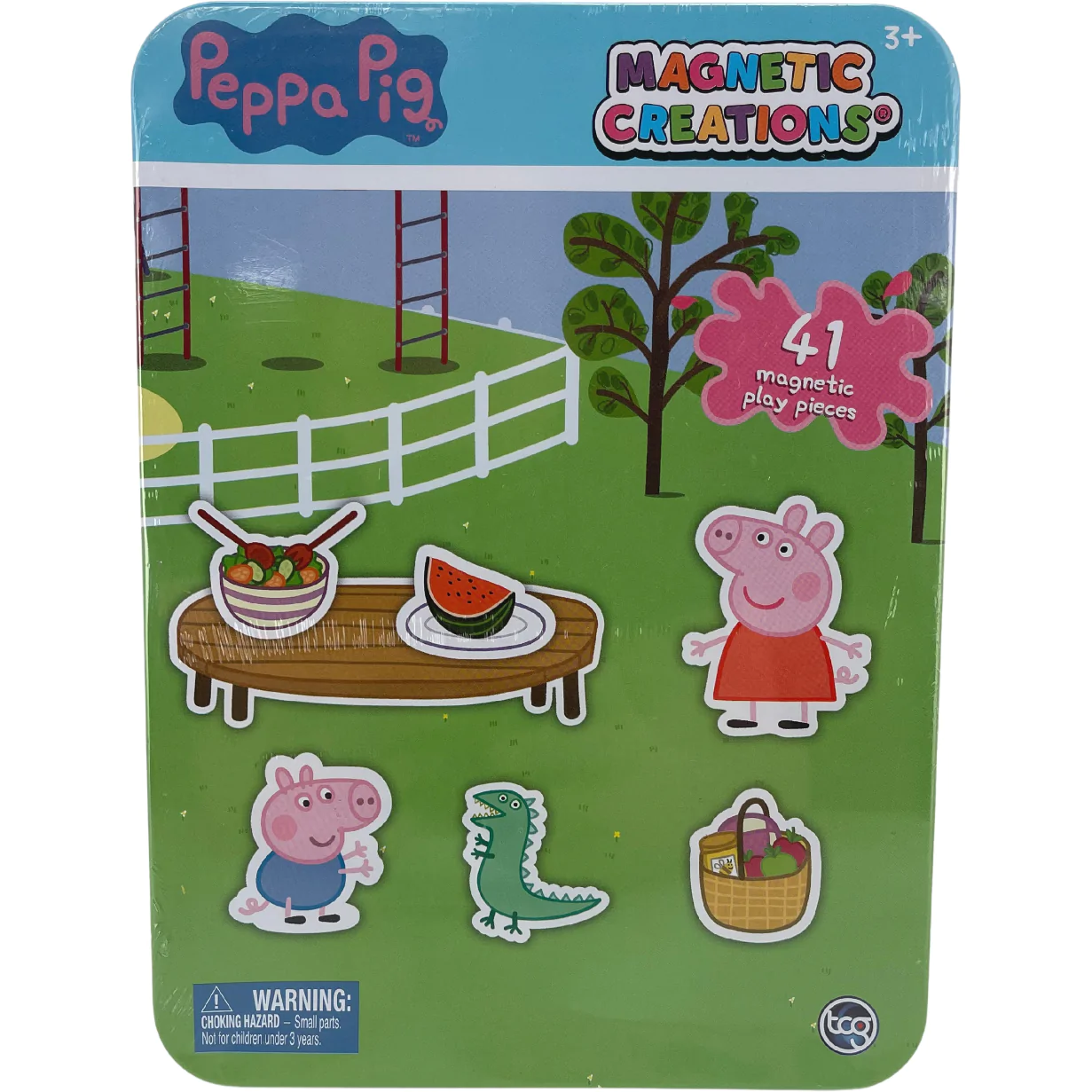 Peppa Pig Magnetic Creations / 40 Pieces / Magnetic Story Board