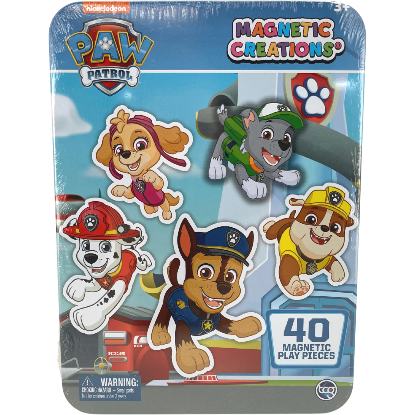 Nickelodeon Paw Patrol Magnetic Creations / 40 Pieces / Magnetic Story Board