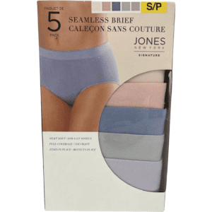 Jones New York Women's Panties / Seamless Brief / 5 Pairs / Patels / Various Sizes