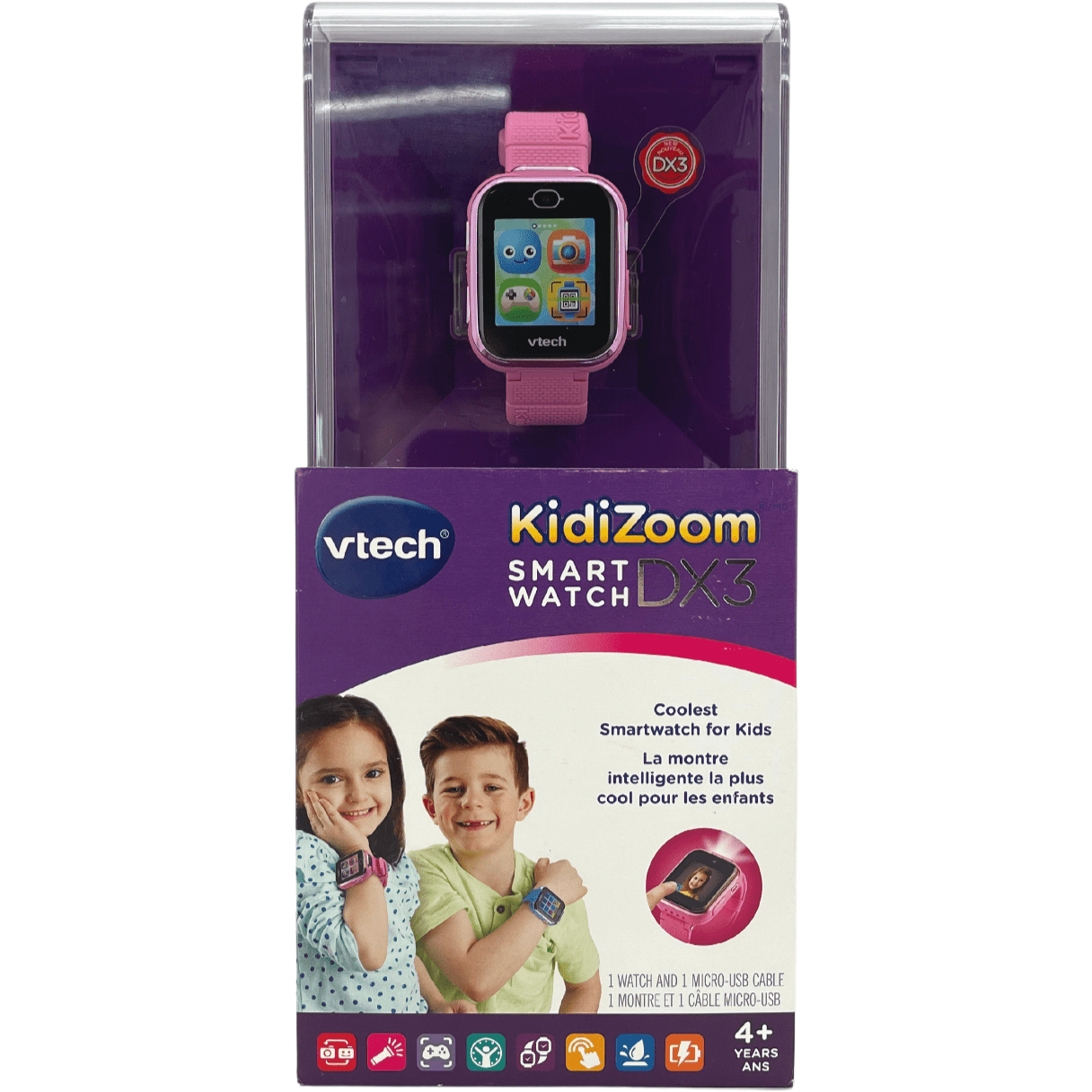Vtech KidiZoom Smart Watch / DX3 / Dual Cameras / Pink