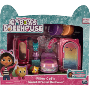 Gabby's Doll House Pillow Cat's Sweet Dreams Bedroom / Pillow Cat's Room / Children's Toy