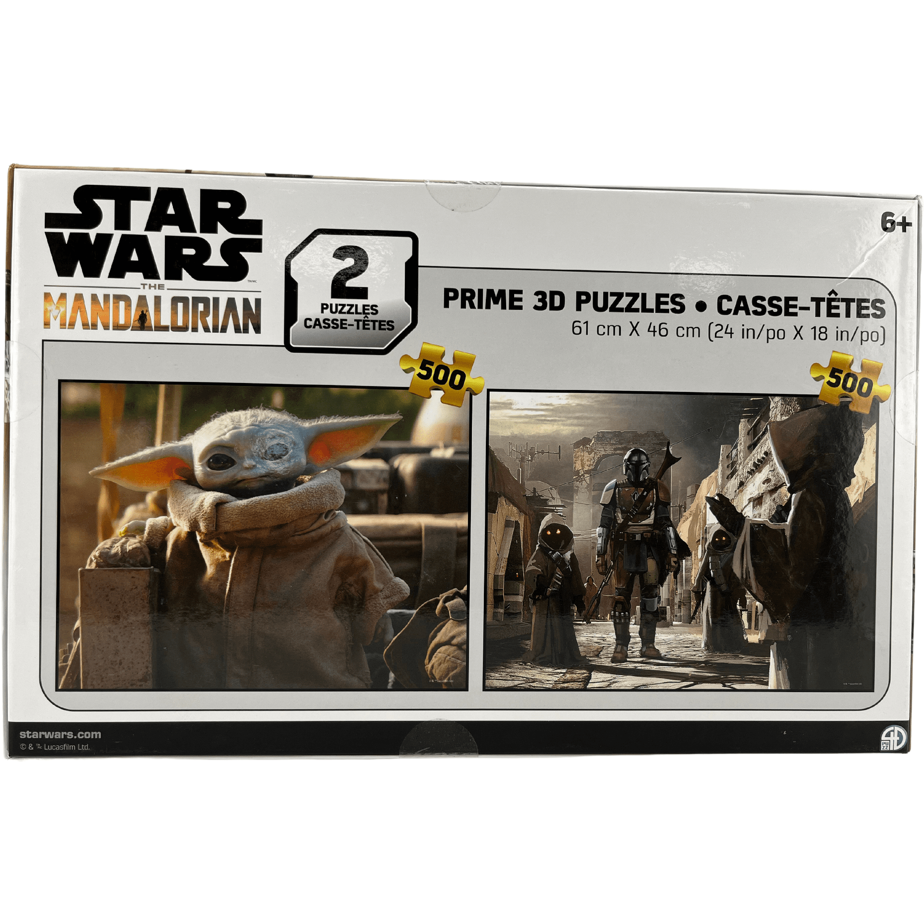 Star Wars The Mandalorian 500ピースジグソーパズル Amazon.com: Ravensburger Star Wars: The Mandalorian 500
