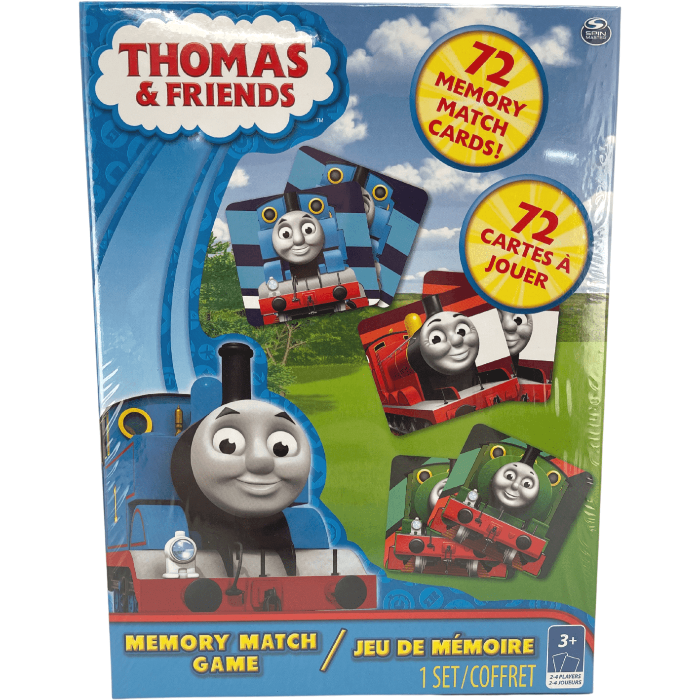 Thomas & Friends Memory Match Game / 72 Cards / Memory Game