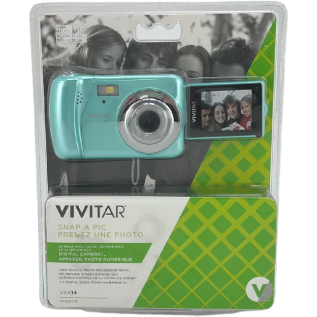 Vivitar Snap A Pic Digital Camera / Aqua