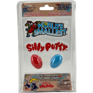 World's Smallest Silly Putty / Red & Blue / Children's Toy