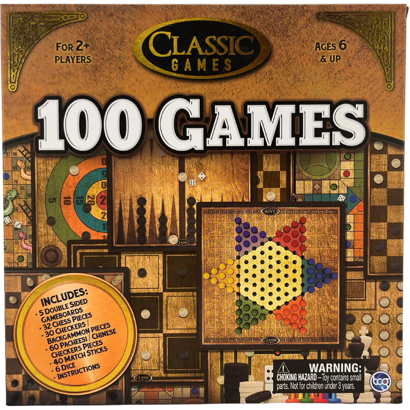 100 Board Games in 1 / Family Board Games / Children's Board Games