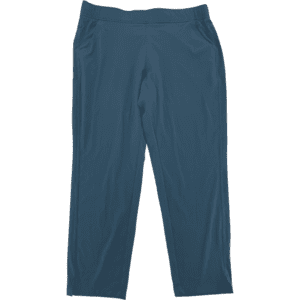 Eddie Bauer Women's Lightweight Pants / Departure Ankle Pant / Blue / Size Large