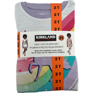Kirkland Children's Pajama Set / Girl's Pajama Set / 4 Piece Set / Various Sizes