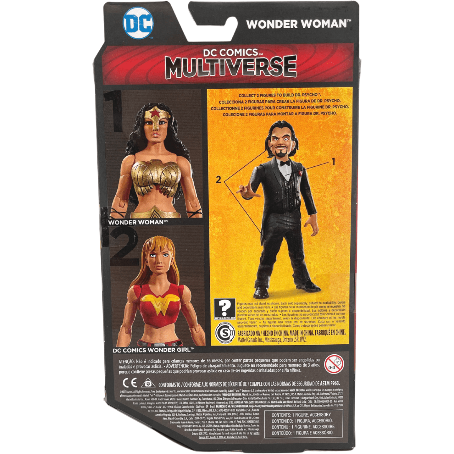 DC Comics Multiverse Wonder Woman Action Figure / Wonder Woman Super Hero / 6.5" Figure