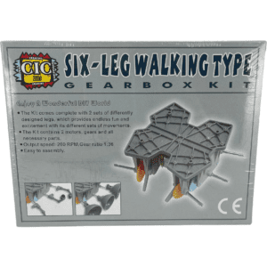 CIC Six-Leg Walking Robot Kit / Gear Box Kit / Robot Twin Motor / Educational Building Set