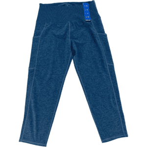 Kirkland Women's Brushed Capris Pants / Capris Leggings / Activewear / Blue / Various Sizes