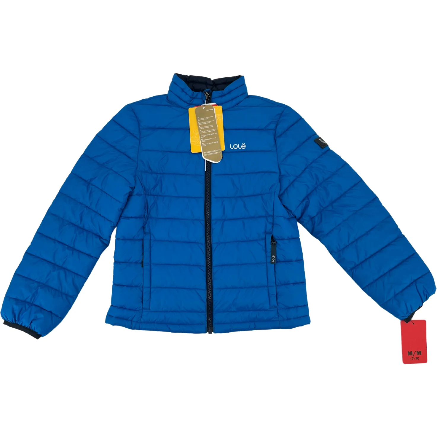 Lole Children's Coat / Children's Fall Coat / Puffer Coat / Blue / Size Medium