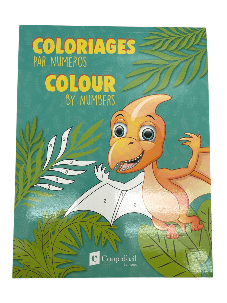Colour by Numbers Children???s Activity Book ??? CanadaWide Liquidations