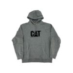 CAT men's hooded sweater grey